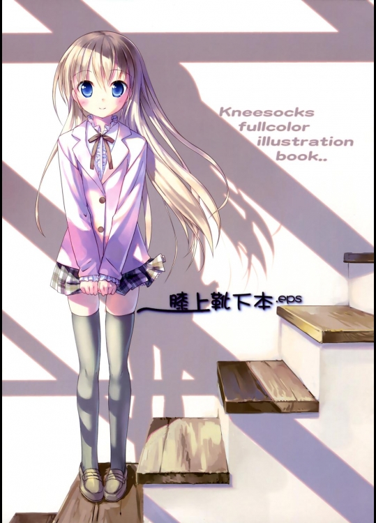 膝上靴下本.eps Kneesocks fullcolor illustration book