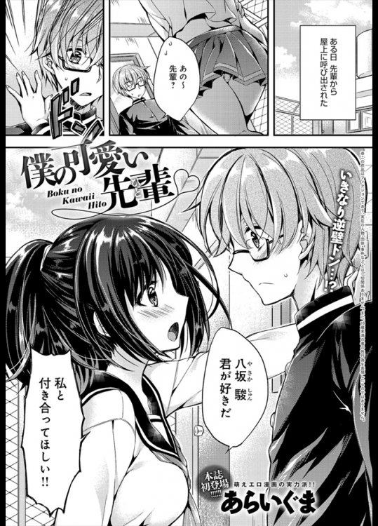 可愛いが色々と厳しい先輩女子に呼び出された！？何か怒られるのかと思ったら告られたんだがはい？と聞き直したのだYESだと思ったらしく今ではラブラブですｗｗｗｗｗｗ【あらいぐま 同人誌・エロ漫画】