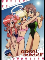 GUST『Angel Burst!!』。嫌がる鈴原夏海をガンガンと立ちバックで責めまくっています!が案外喜んでおりますww【天使になるもんっ! 同人誌・エロ漫画】
