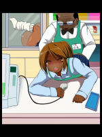 [あんねーすーぷれっくす] 黒ギャルJ○中出し-2